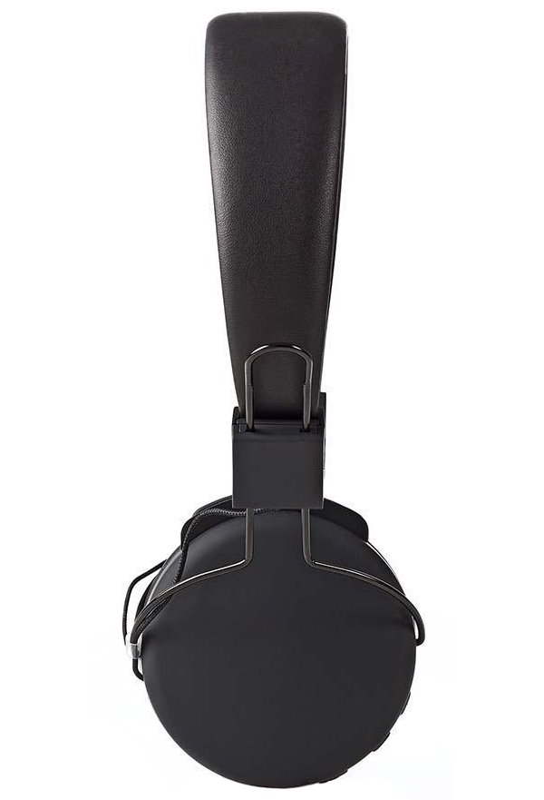 NEDIS bezdrátová sluchátka + mikrofon/ ON-EAR/ výdrž 15 hodin/ ovládání stiskem/ ovládání hlasitosti/ černé