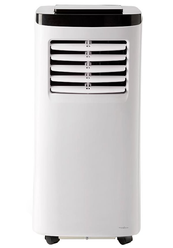 NEDIS mobilní klimatizace/ 7000 BTU/ 60 m3/ 2 rychlosti/ dálkové ovládání/ časovač vypnutí/ bílá