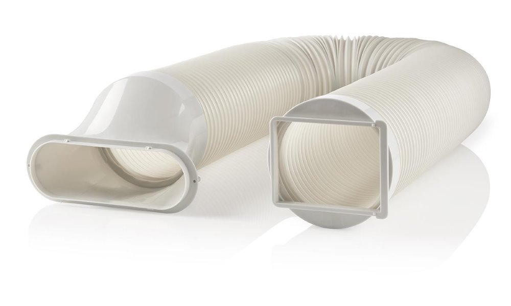 NEDIS mobilní klimatizace/ 7000 BTU/ 60 m3/ 2 rychlosti/ dálkové ovládání/ časovač vypnutí/ bílá