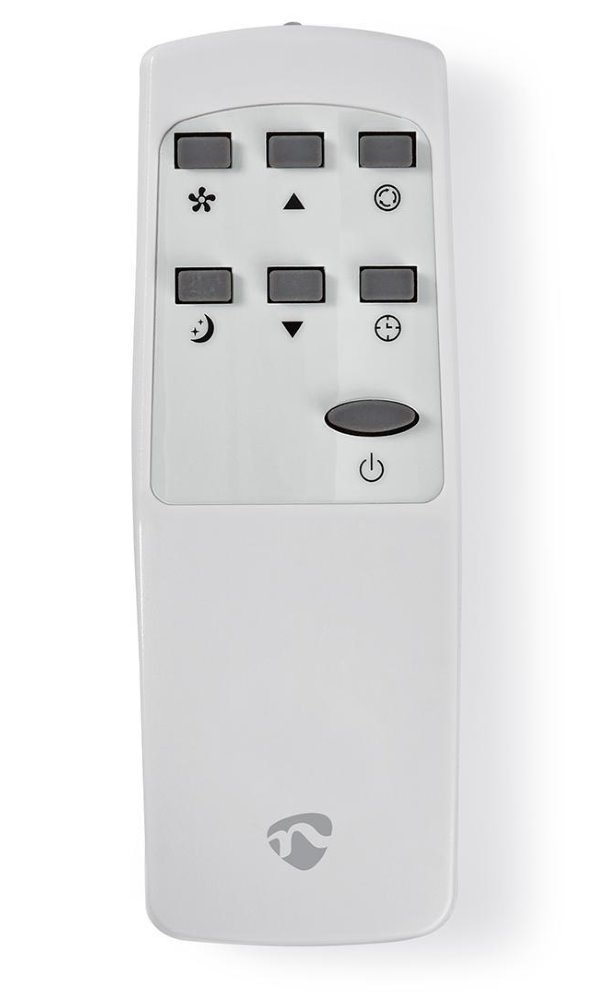 NEDIS mobilní klimatizace/ 7000 BTU/ 60 m3/ 2 rychlosti/ dálkové ovládání/ časovač vypnutí/ bílá