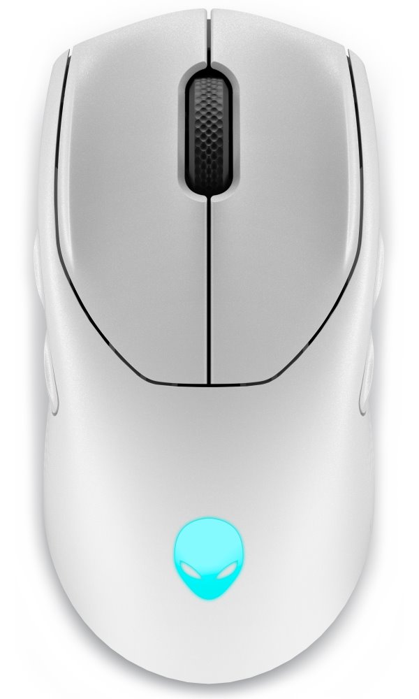 DELL myš Alienware Wireless /bezdrátová/ Tri - mode Gaming Mouse/ AW720M Lunar Light