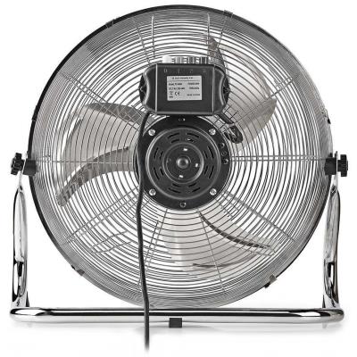 NEDIS podlahový ventilátor/ průměr 40 cm/ výkon 80 W/ 3 rychlosti/ naklápěcí/ kov