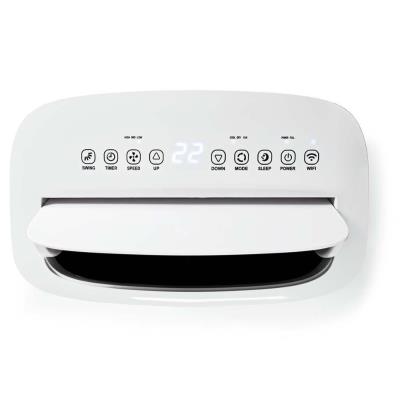NEDIS Wi-Fi chytrá klimatizace/ 16000 BTU/ 140 m3/ odvlhčování/ 3 rychlosti/ 65 dB/ Android/ iOS/ bílá