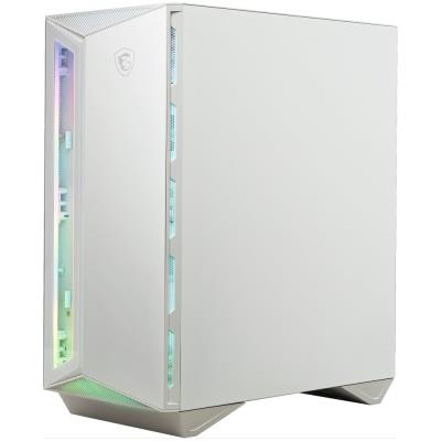 MSI skříň MPG GUNGNIR 110R WHITE/ bez zdroje/ levé temperované sklo/ 4x 120 mm ARGB fan/ 1x USB-C/ 2x USB 3.0/ bílá
