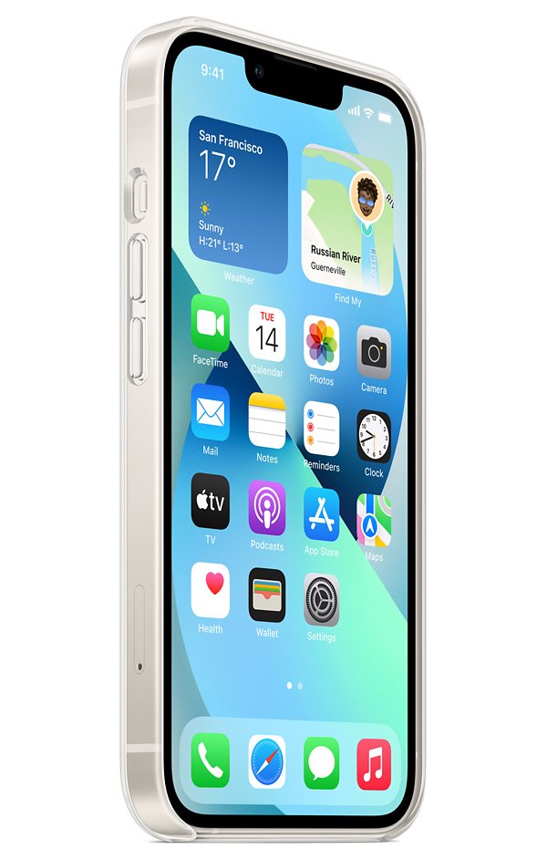 Apple iPhone 13 Clear Case with MagSafe