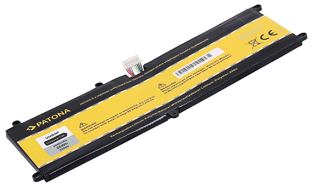 PATONA baterie pro ntb DELL Latitude 11 5175 3400mAh Li-Pol 7,6V 0RFH3V