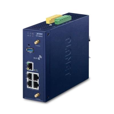 Planet IAP-1800AX Průmyslový WiFi AP dual 2,4/5GHz, 802.11ax 1800Mbps, VLAN, IP30, -40až+75st, 9-54VDC