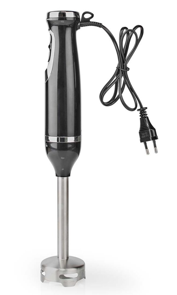 NEDIS ruční mixér/ spotřeba 600 W/ 2 rychlosti/ odnímatelný stojan/ síťové napájení/ černý