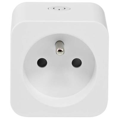 NEDIS Wi-Fi chytrá zásuvka/ měřič výkonu/ 16A/ francouzský typ E/ Android/ iOS/ Nedis® SmartLife/ bílá