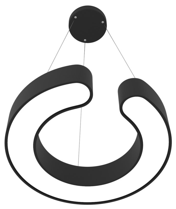 IMMAX NEO CÉČKO SMART závěsné svítidlo 60cm 43W černé Zigbee 3.0, TUYA