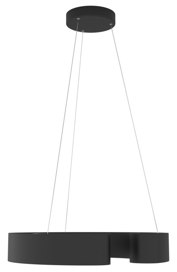 IMMAX NEO CÉČKO SMART závěsné svítidlo 60cm 43W černé Zigbee 3.0, TUYA