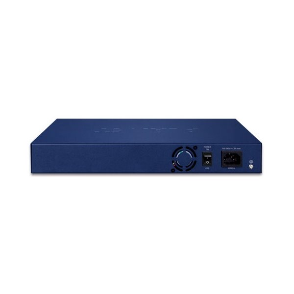 Planet VR-300FP Enterprise router/firewall VPN/VLAN/QoS/HA/AP kontroler, 2x WAN (SD-WAN), 3x LAN, 1x SFP, 4x PoE 802.3at