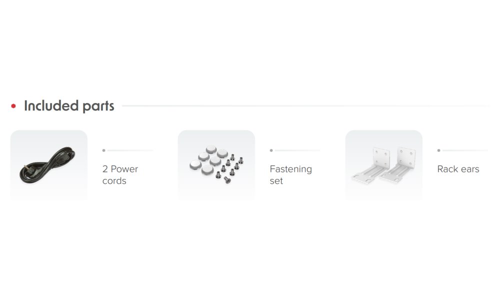 Mikrotik Cloud Switch CRS504-4XQ-IN, 650 MHz CPU, 64 MB RAM, 1x LAN, 4x QSFP28,  2x PSU, L5