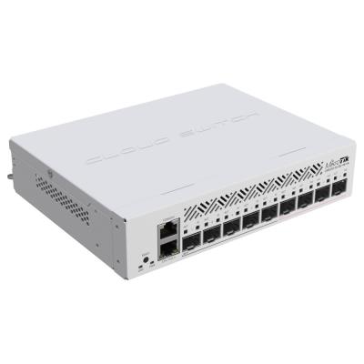 MikroTik Cloud Router Switch CRS310-1G-5S-4S+IN, 800MHz CPU, 256MB RAM, 5xSFP, 4xSFP+, 1x GbE, LCD, vč. L5 licence