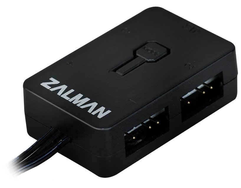 Zalman sada 3 ks ventilátorů ZM-IF120 / 120mm / ARGB / 3-pin / bíločerný