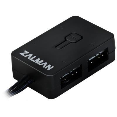 Zalman sada 3 ks ventilátorů ZM-IF120 / 120mm / ARGB / 3-pin / bíločerný