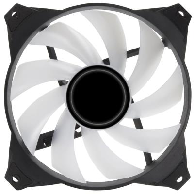 Zalman sada 3 ks ventilátorů ZM-IF120 / 120mm / ARGB / 3-pin / bíločerný