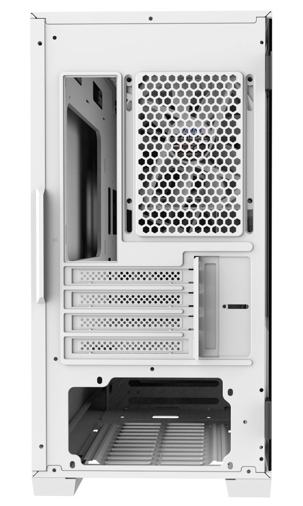 Zalman skříň Z1 Iceberg white / mini tower / ATX / 3x120 fan / 2xUSB 3.0 / 1xUSB 2.0 / prosklená bočnice / bílý