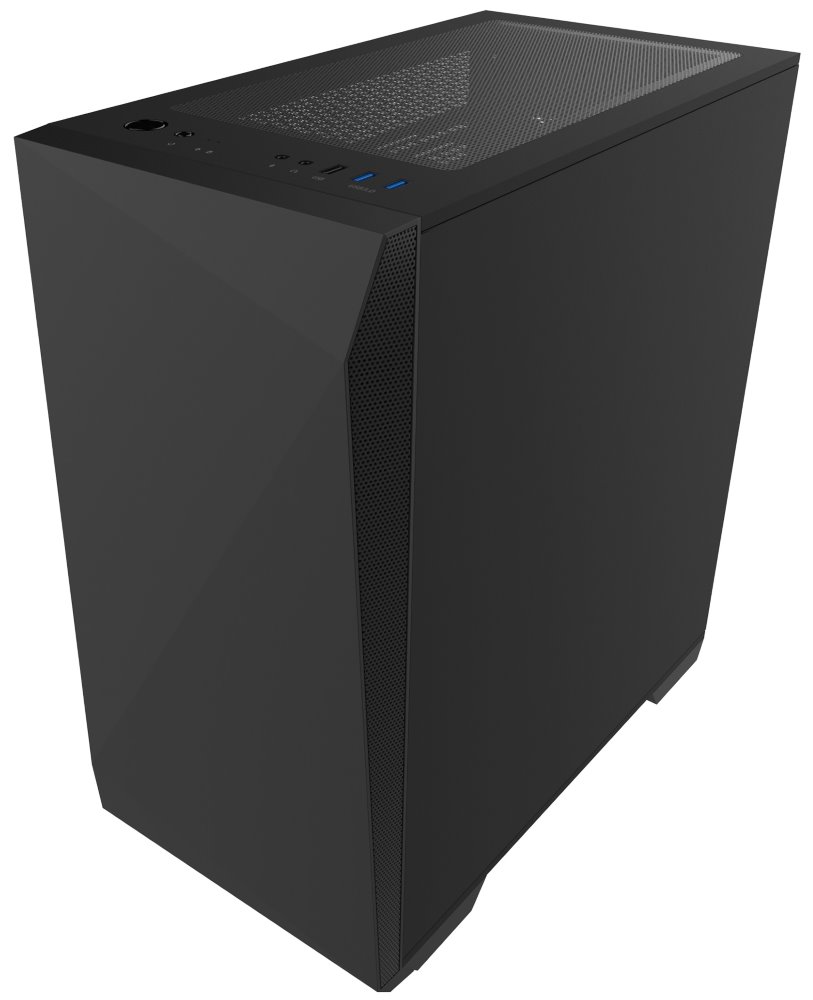 Zalman skříň Z1 Iceberg / mini tower / ATX / 3x120 fan / 2xUSB 3.0 / 1xUSB 2.0 / prosklená bočnice / černý