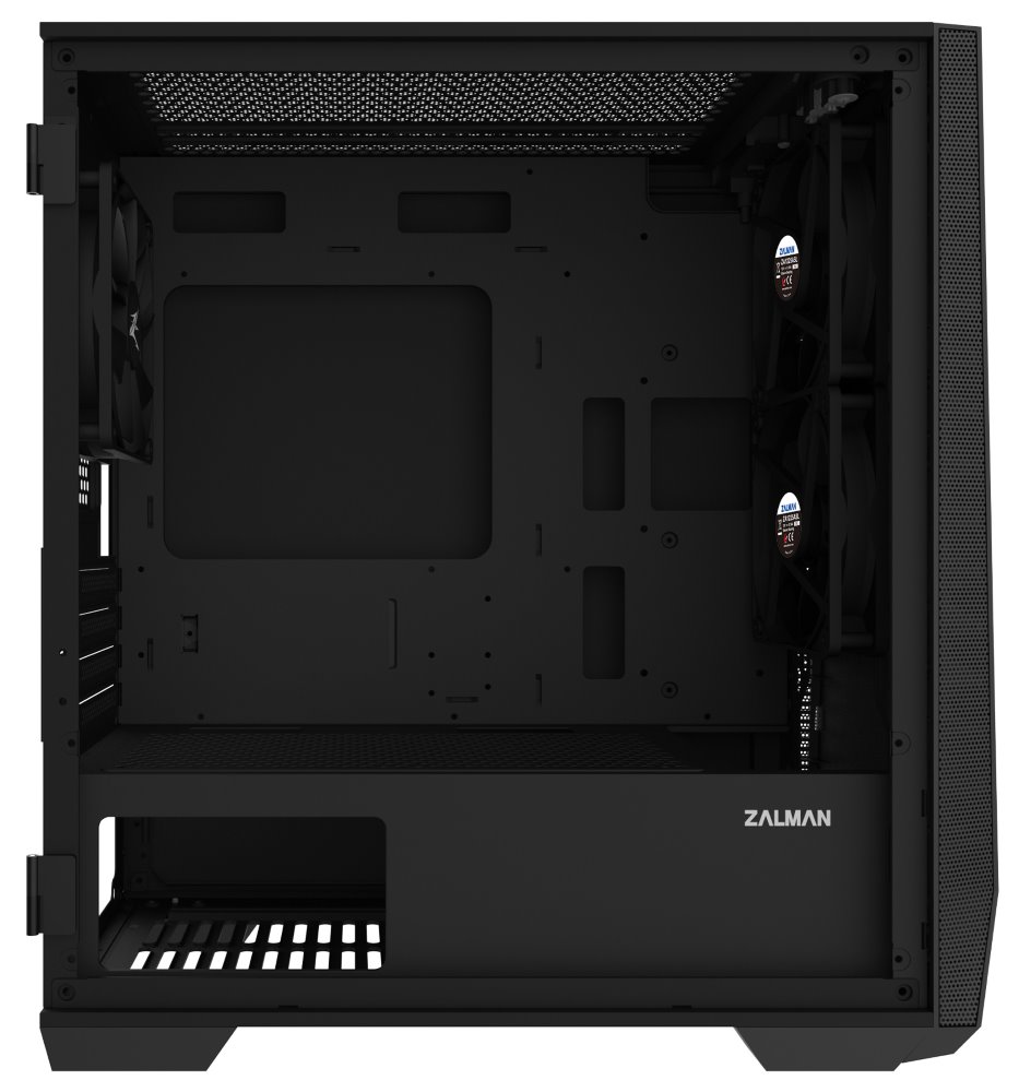 Zalman skříň Z1 Iceberg / mini tower / ATX / 3x120 fan / 2xUSB 3.0 / 1xUSB 2.0 / prosklená bočnice / černý