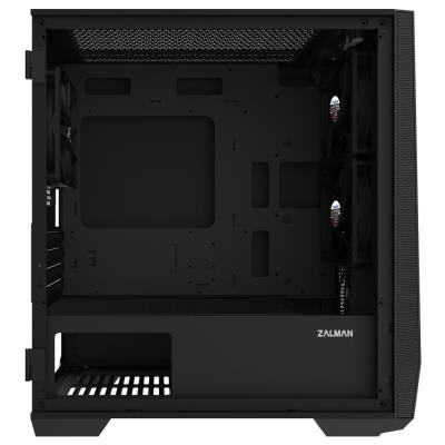 Zalman skříň Z1 Iceberg / mini tower / ATX / 3x120 fan / 2xUSB 3.0 / 1xUSB 2.0 / prosklená bočnice / černý