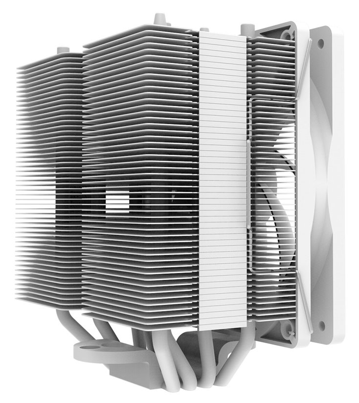 Zalman chladič CPU CNPS10X Performa White / 135mm ventilátor / 4x heatpipe / PWM / výška 155mm / pro AMD i Intel / bílý