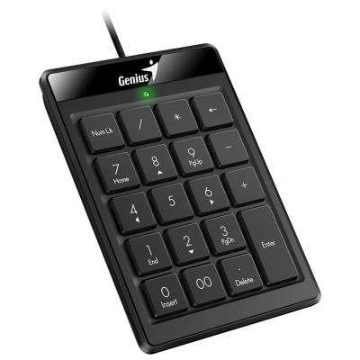 GENIUS NumPad 110/ Drátová/ USB/ slim design/ černá