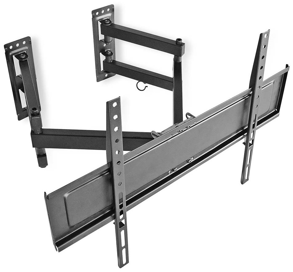 POŠKOZENÝ OBAL - NEDIS nástěnný držák na TV/ 32 - 70"/ nosnost 40 kg/ naklápěcí/ otočný/ 80 mm - 520 mm/ 3 otočné body/ ocel/ ...