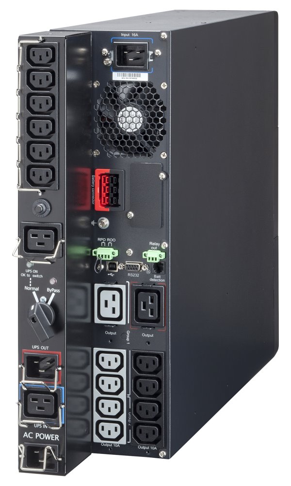 EATON UPS 1/1fáze, 9PX 3000i RT3U HotSwap IEC