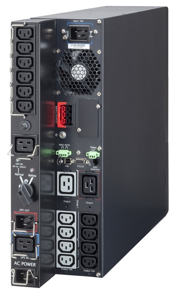 EATON UPS 1/1fáze, 9PX 2200i RT3U HotSwap BS