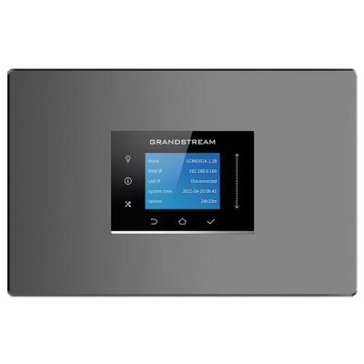 Grandstream UCM6302 IP PBX VoIP pobočková ústředna, 2xFXO, 2FXS, 3x Gbit RJ-45, podpora NAT routeru, USB, SD-card, PoE+