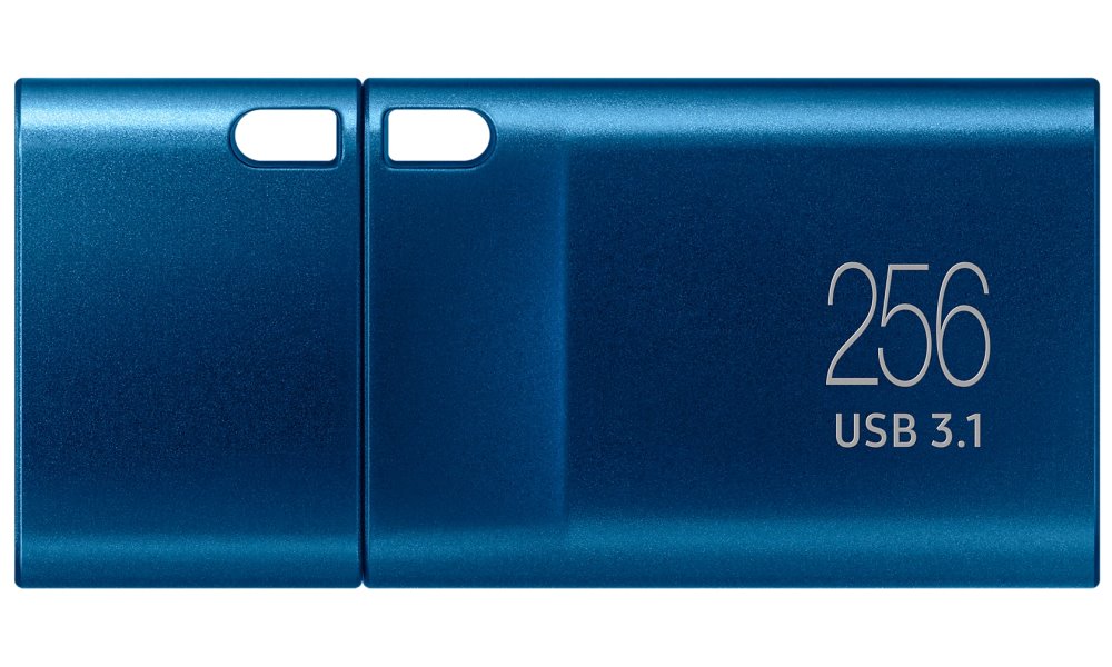 SAMSUNG USB Type-C 256GB / USB 3.2 Gen 1 / USB-C / Modrý