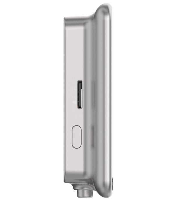 EZVIZ chytrý dveřní videotelefon DP2C/ Wi-Fi/ kamera 1080p/ H.265/ kukátko/ zvonek/ IR do 5 m/ PIR/ LCD 4,3"/ stříbrný