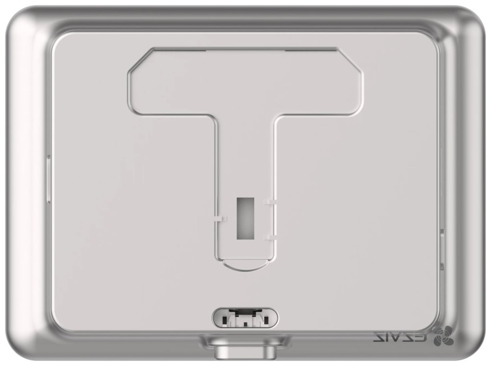 EZVIZ chytrý dveřní videotelefon DP2C/ Wi-Fi/ kamera 1080p/ H.265/ kukátko/ zvonek/ IR do 5 m/ PIR/ LCD 4,3"/ stříbrný