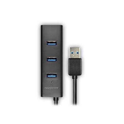 AXAGON hub USB-A / HUE-S2BL / USB 3.2 Gen1 / 4x USB-A / MicroUSB / 1,2m