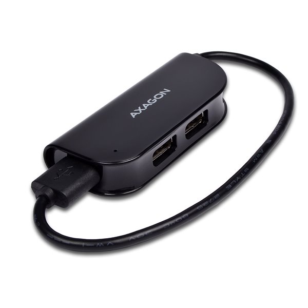 AXAGON hub USB-A / HUE-X4B / USB 2.0 / 4x USB-A / 0,2m
