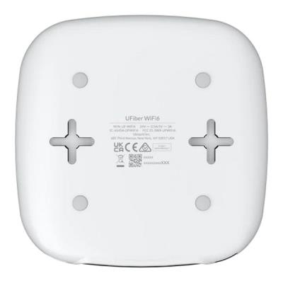 Ubiquiti UFiber WiFi6 - GPON klientská jednotka, Wi-Fi 6, 4x Gbit RJ45, SC/APC port, PoE 24V