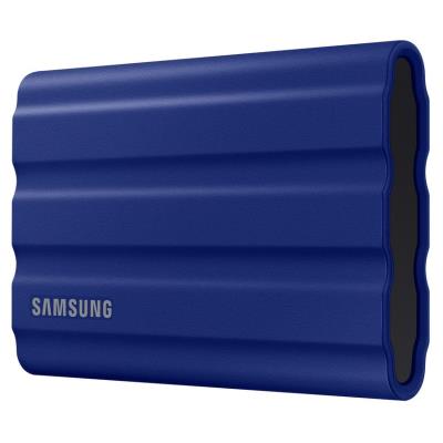 SAMSUNG Portable SSD T7 Shield 2TB / USB 3.2 Gen 2 / USB-C / Externí / Modrý
