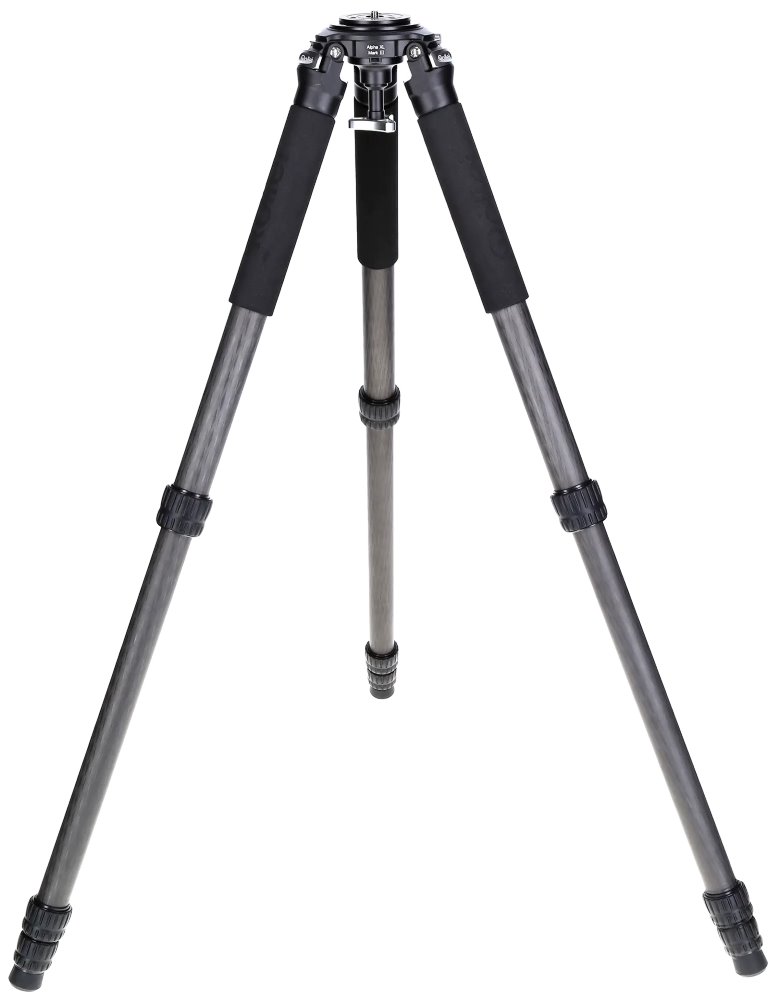 Rollei Stativ Rock Solid Tripod Alpha XL Mark III/ Zátěž 40kg/ Vytažený 193 cm/ Karbon