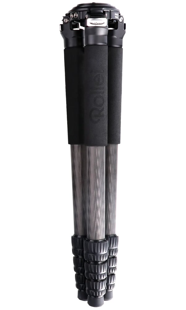 Rollei Stativ Rock Solid Tripod Alpha XL Mark III/ Zátěž 40kg/ Vytažený 193 cm/ Karbon