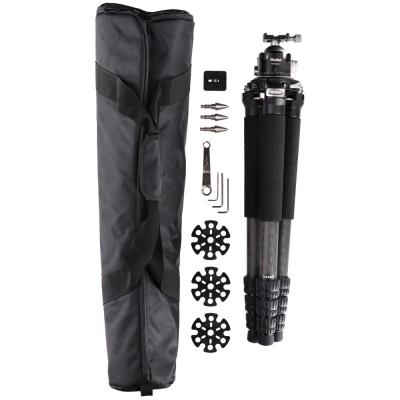 Rollei Stativ Rock Solid Tripod Alpha Mark III/ Zátěž 30kg/ Vytažený 167.5 cm/ Karbon