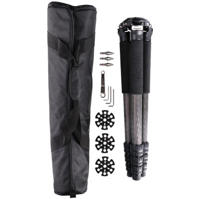 Rollei Stativ Rock Solid Tripod Alpha XL Mark III/ Zátěž 40kg/ Vytažený 193 cm/ Karbon