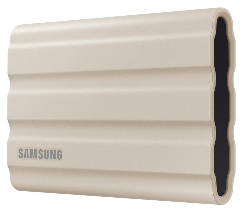 SAMSUNG Portable SSD T7 Shield 1TB / USB 3.2 Gen 2 / USB-C / Externí / Béžový