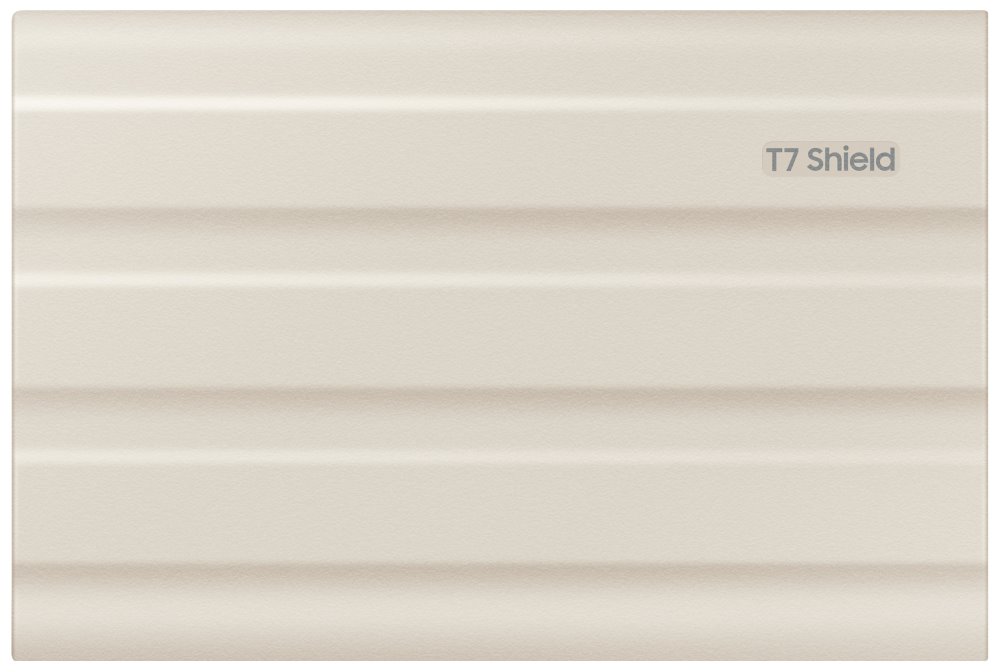 SAMSUNG Portable SSD T7 Shield 1TB / USB 3.2 Gen 2 / USB-C / Externí / Béžový