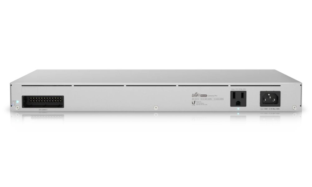 Ubiquiti UniFi Gateway Professional - Router, 2x GbE, 2x SFP+, CPU 1.7 GHz, quad-core, RAM 2GB, DPI, IPS/IDS