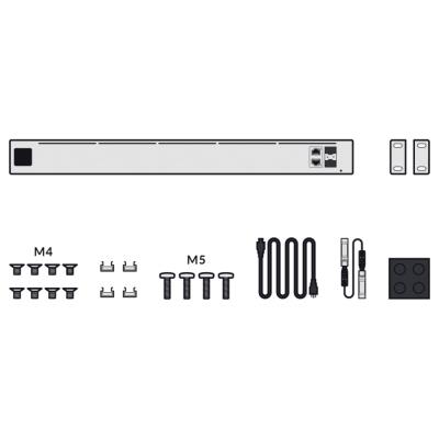 Ubiquiti UniFi Gateway Professional - Router, 2x GbE, 2x SFP+, CPU 1.7 GHz, quad-core, RAM 2GB, DPI, IPS/IDS