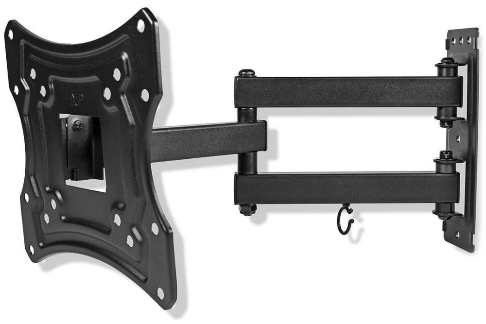 NEDIS nástěnný držák pro LCD a TV/ 23 - 55 "/ nosnost 30 kg/ náklon ± 20°/ otáčení 180°/ kloubový (3 klouby)