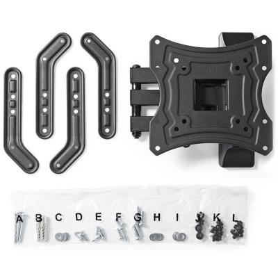 NEDIS nástěnný držák pro LCD a TV/ 23 - 55 "/ nosnost 30 kg/ náklon ± 20°/ otáčení 180°/ kloubový (3 klouby)