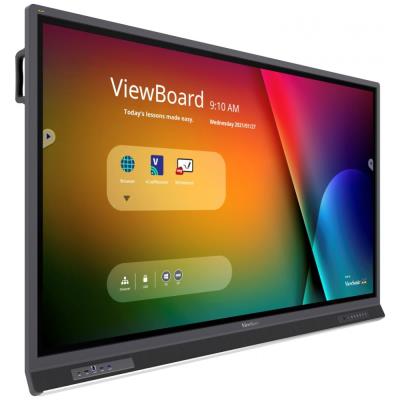 ViewSonic Flat Touch Display IFP6552-1B/ 65"/ UHD / 16/7 /400cd / Android 8-64/ OPS/ HDMI/ VGA/ DP/ HDMIout/ USB-C
