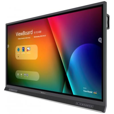 ViewSonic Flat Touch Display IFP6552-1B/ 65"/ UHD / 16/7 /400cd / Android 8-64/ OPS/ HDMI/ VGA/ DP/ HDMIout/ USB-C